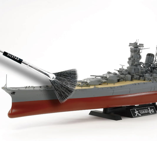 Matrix Anti Static Overall Dual-Action Cleaning Brush -Ideal for Model Kits, Figures, and Intricate Items