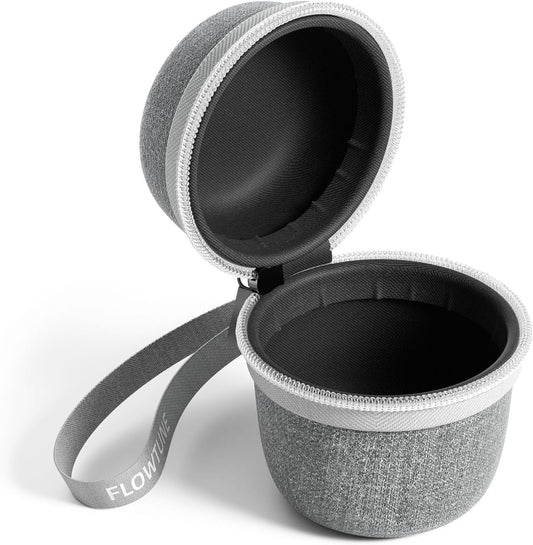 Portable Travel Case for FLOWTUNE Mini White Noise Sound Machine with Reinforced Zipper & Compact Design for On-The-Go (CASE ONLY)
