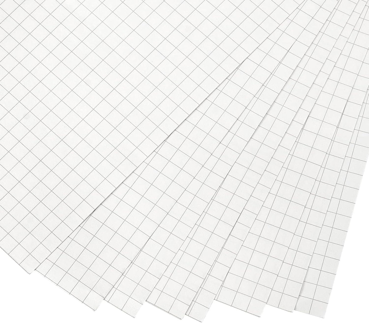 JAPCHET 800 Sheets A5 Grid Refill Paper Graph Paper Squared Grid Planner Insert 6 Hole Punched for 5.6 x 8.3 Inch Notebook, 100 Gsm