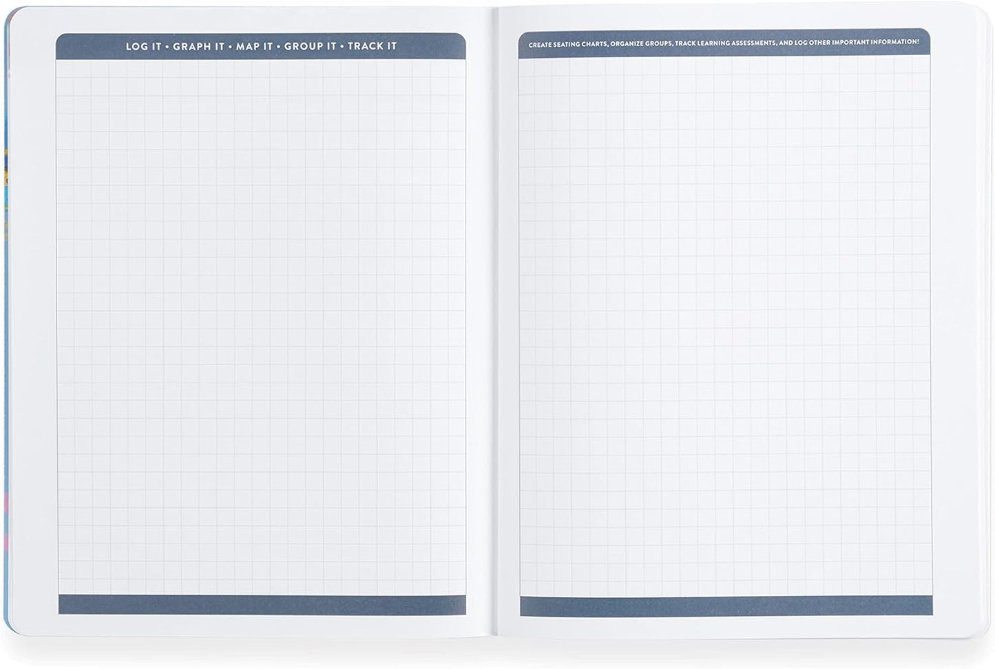 Erin Condren 7'' x 9'' Bound Teacher Record Book - Inspire Cover - Keep Track of to-Do Lists, Exam Schedules, Attendance and More! 108 Pages Total. 80 Lb. Thick Paper by Erin Condren.