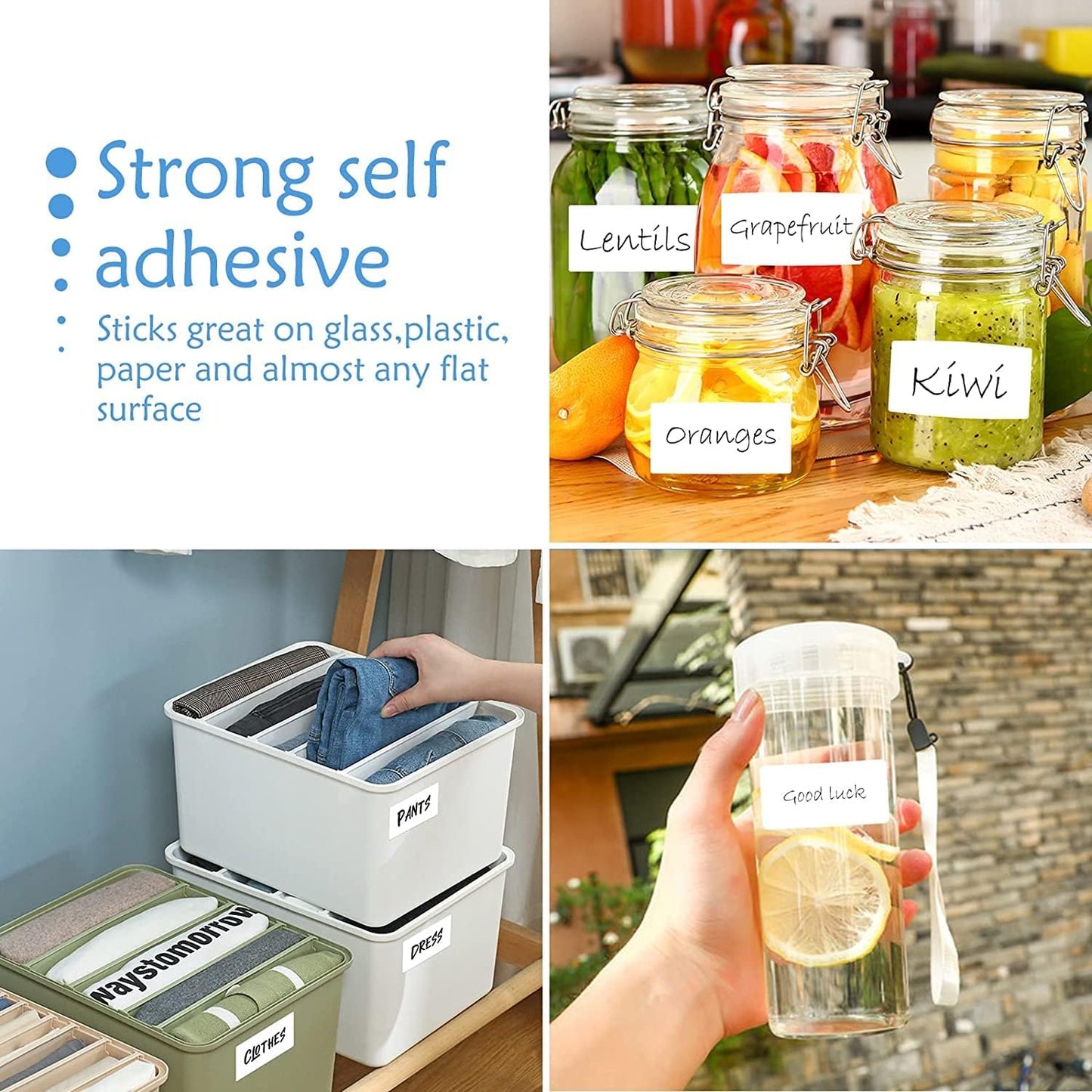 2” x 4” Shipping Address Labels 300 Labels, BESTIKER Printable Labels for Laser Inkjet Printers,White Sticker Labels Permanent Adhesive Mailing Labels for Packages(10 Labels/Sheet,30 Sheets)