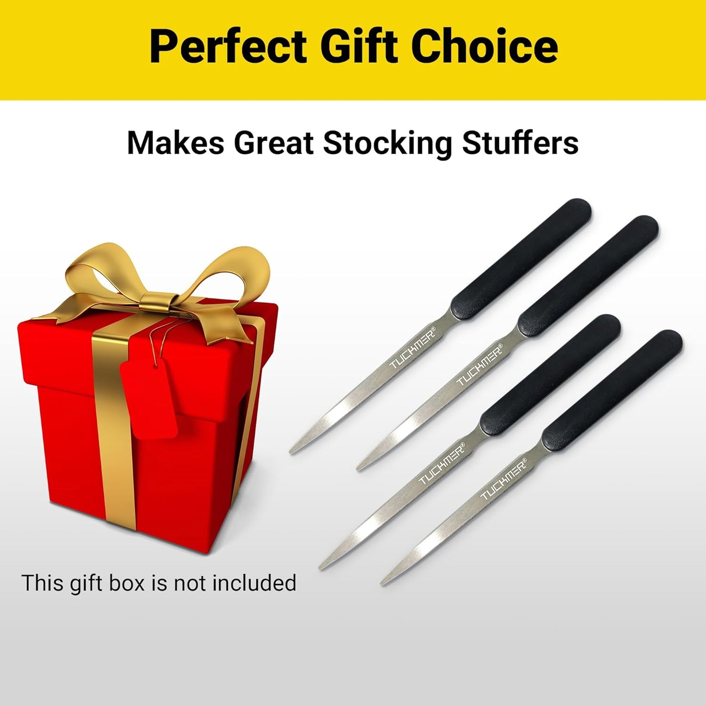 3 Lightweight Stainless Steel Letter Opener, 7.5 Inches Long and One-Piece Construction, Perfect Envelope, Mail and Letter Opener Envelope Slitter for The Home and Office