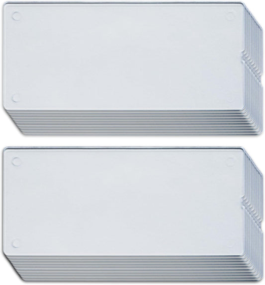 BLUE GINKGO 20 Dividers - Compatible with Small 20-Drawer Storage Cabinet (20-Pack) - Clear