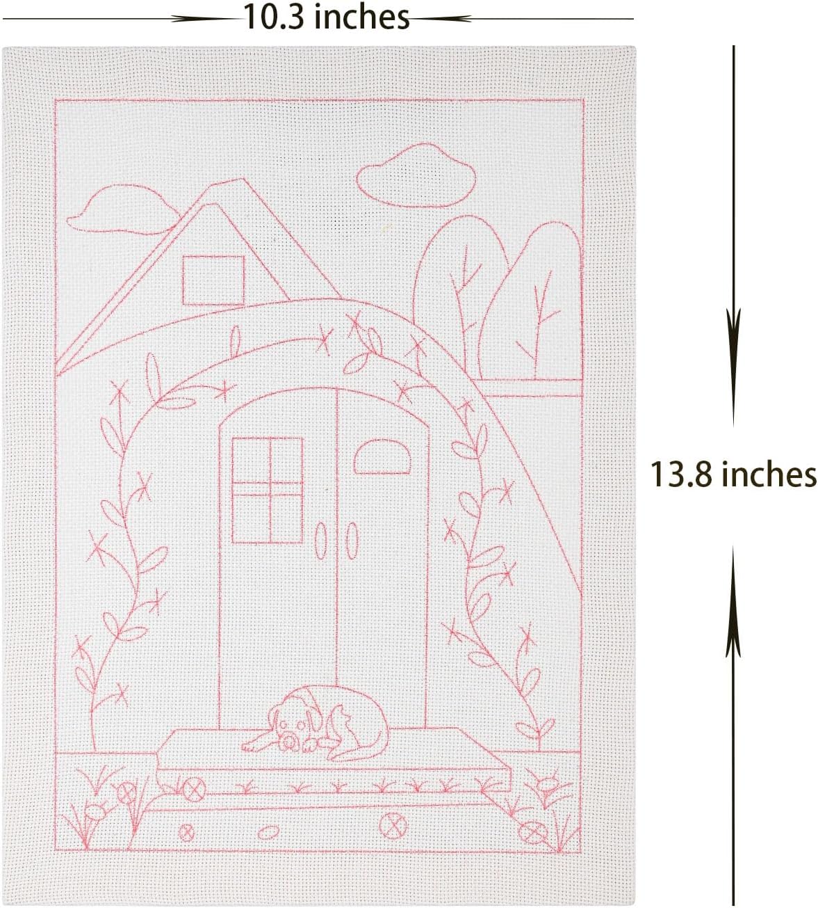 clberni Punch Needle Kit, Punch Needle Embroidery kit, Needlepoint Kits for Adults