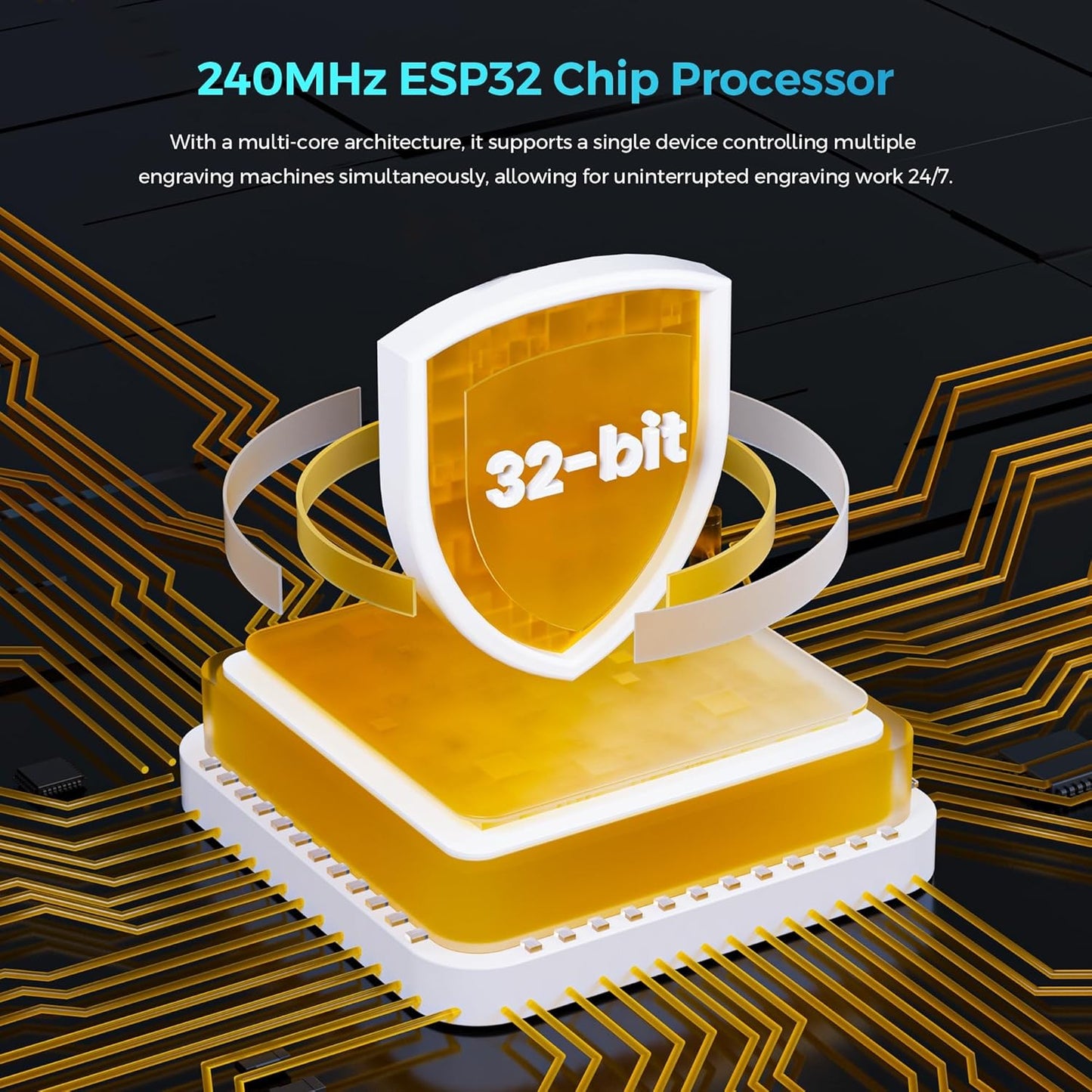 LONGER Laser Engraver, Ray5 10W DIY Laser Cutter Engraving Machine with 3.5" Touch Screen, App Offline Control,Engraving Area 15.75"x15.75",0.08mm Laser Spot, for Wood Metal Acrylic Glass