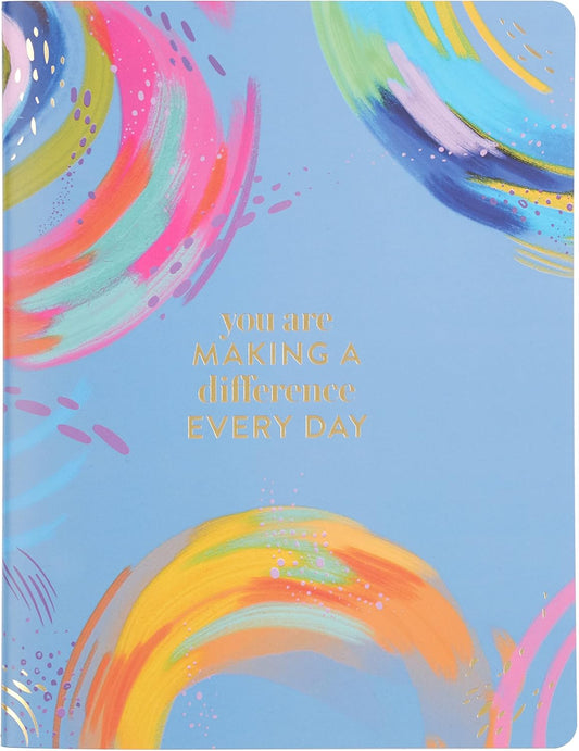 Erin Condren 7'' x 9'' Bound Teacher Record Book - Inspire Cover - Keep Track of to-Do Lists, Exam Schedules, Attendance and More! 108 Pages Total. 80 Lb. Thick Paper by Erin Condren.