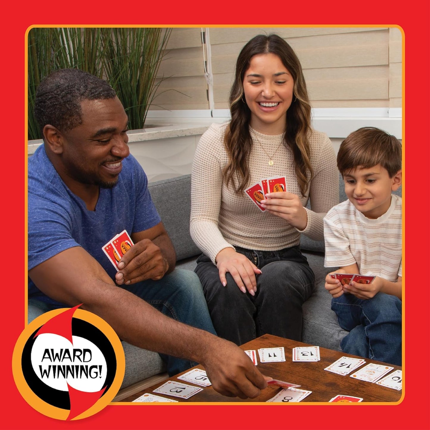 Karma Card Games for Kids – Card Games for Adults, Family Games Night, Card Games for Families, Multi-Player, Screen Free, Travel Games, Playing Cards, What Goes Around, Comes Around, Ages 8+