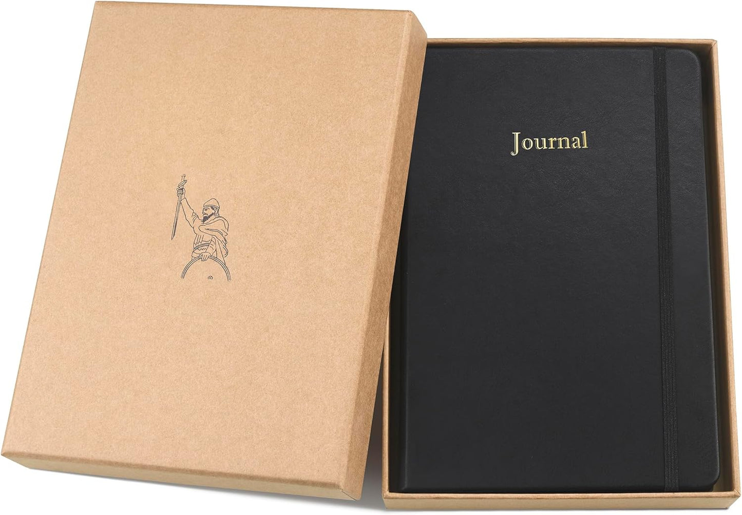 Wykeham's Executive 2026 Undated Daily Journal Planner – US Format – Customization Available (Black, 8.5"×5.5" - Undated)