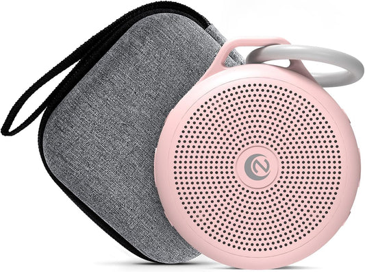 Portable White Noise Sleep Sound Machine for Home and Travel. Perfect for Your Sleeping Baby with a dimmable Night Light and Long Battery Life. Baby Essential Adult/Child Lock Feature.